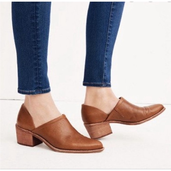 Madewell cognac Brady lowcut bootie - Picture 2 of 7